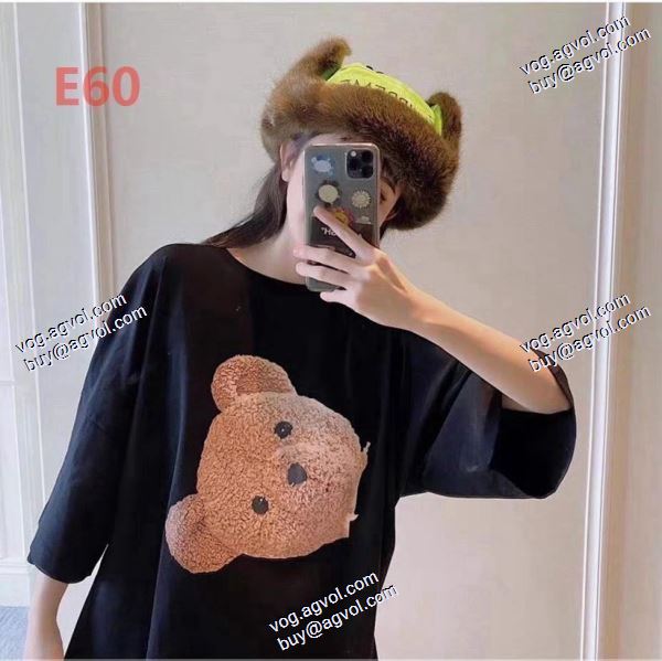 パーム エンジェルス ブランドコピー 2020秋冬 断頭熊の半袖Tシャツ お買得